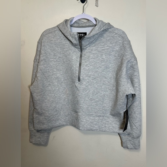 Abercrombie & Fitch YPB Your Personal Best Half Zip Pullover Sweatshirt Medium - Picture 2 of 6